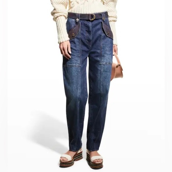 Ulla Johnson Waverly Jeans in Dark Wash - Picture 15 of 16